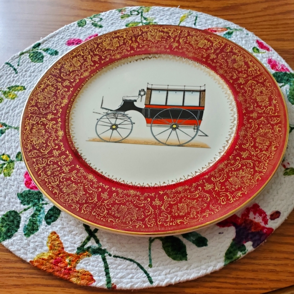 SALEM CHINA  CO CARRIAGE PLATE